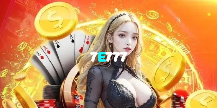 7E777 casino presented on mobile device in Pakistan with slots and live games